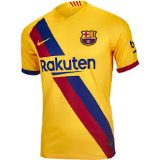 2019 20 Kids Nike Barcelona Away Jersey