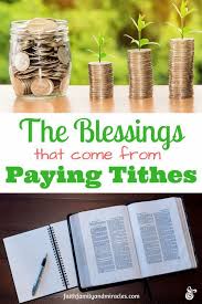 Scriptures On Why It S Important To Pay Tithes Tithing Tithing Lesson Paying Tithes