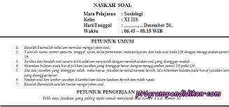 Check spelling or type a new query. Soal Pas Sosiologi Kelas 11 Tahun Pelajaran 2020 2021 Programpendidikan Com