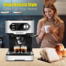 Motomaster battery charger 11 1568 manual. Bonsenkitchen Espresso Machine 15 Bar Coffee Machine With Foaming Milk Wand High Performance Coffee Maker For Espresso The Online Supermarket