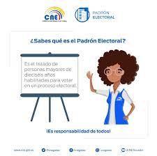 La cámara nacional electoral publicó el padrón electoral provisorio para que los ciudadanos. Cne Orellana Ø¹Ù„Ù‰ ØªÙˆÙŠØªØ± Sabes Que Es El Padron Electoral Es El Listado De Personas Mayores De Diecisiete Anos Habilitados Para Votar En Un Proceso Electoral Es Responsabilidaddetodos Https T Co Bynx5aszwk