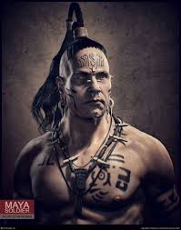 30 Stunning Maya 3d Models And Character Designs For Your Inspiration Aztec Warrior Tribal Warrior Maya