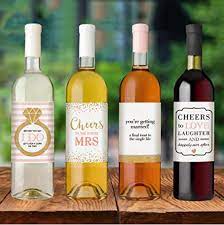 The Many Styles And Forms Of Personalized Wine Bottles Kolega Space Personalized Wine Bottles Wine Bottle Engagement Party Gifts