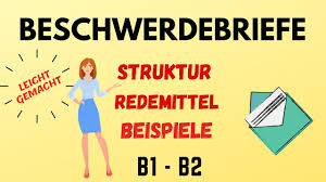 Check spelling or type a new query. Beschwerdebriefe Schreiben B1 B2 Einfach Und Klar Erklart Deutsch Lernen Youtube