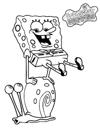 Gift them this set of printable spongebob coloring pages to make them bubble with excitement. Spongebob Jump Over Gary The Snail Coloring Pages Color Luna Coloring Pages Spongebob Spongebob Coloring Pages Coloring Pages