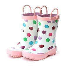 Stella mccartney girls polka dot rain boots. Polka Dot Rain Boot Pluie Pluie Shoes Maisonette