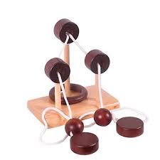 Grinvalds / getty images logic puzzles come in a few different flavors, the most common being logic grid puzzles, spatial acuity puzzles,. Kingou 4 Pack Classic Wooden Rope Puzzle Set Ring Puzzles String Solution Central Brain Teaser For Adults Kids Game Pricepulse