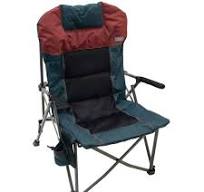RIO Gear Navy Deluxe Hard Arm Quad Chair