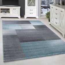 Usines et tapis dans le salon blanc interieur avec des. Tapis Moderne Designer Salon Karts Court Fleuri Messages Bleu Gris Blanc 160x230 Cm Cdiscount Maison