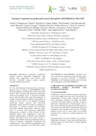 Ein herzliches willkommen im haus gabriella. Pdf European Cooperation On Geothermal Research Through The Geothermal Era Net