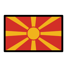 The flag of north macedonia is prescribed by the act on the flag of the republic of north macedonia, adopted on 5 october 1995 by the assembly of the meaning, the proposal to pass a new law on the flag, as a first stage, will be presented at the same time with the definite version of the suggested law. Flag North Macedonia The Ultimate Emoji Guide