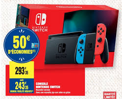 Nintendo switch, nintendo switch lite. Carrefour Console Nintendo Switch A 243 35 Via Remise Fidelite