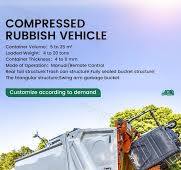 Dongfeng 6-8m3 Garbage Truck for Efficient Waste Management ...