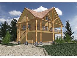 Open concept floor plans & house plans. Buffalo Valley Log Cabin Home Plan 088d 0201 House Plans And More
