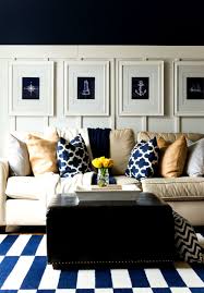 Spring Decor Ideas In Navy And Yellow It All Started With Paint Blue Living Room Decor Yellow Living Room Blue Dining Room Decor