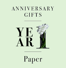 Good first anniversary gifts, if you've decided to take inspiration from the modern theme, are gifts of time. Our Guide To First Anniversary Gifts Looking Good On Paper The Goods