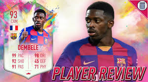 Fan voted 93 cam dembele summer heat sbc fifa 20 ultimate team. 93 Summer Heat Dembele Player Review Sbc Player Fifa 20 Ultimate Team Youtube