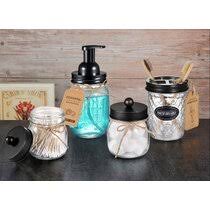 You could use this style on your bathroom with the offering 2.975 euro. Country Rustic Bathroom Decor Wayfair