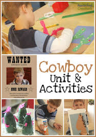 When the united states is. Cowboy Unit Preschool Corner