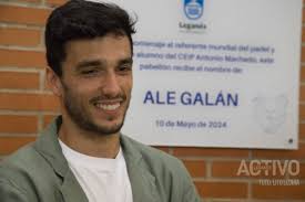 Ale Galán, homenajeado en Leganés: "No sabéis cuánto significa"
