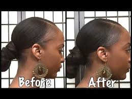 Temporary Fix To Thin Edges Colored Edge Control Ebin New York Edges Hair Colored Edges Black Hair Growth