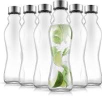 Amazon.com: JoyJolt Spring Glass Water Bottles Set of 6-18 ...