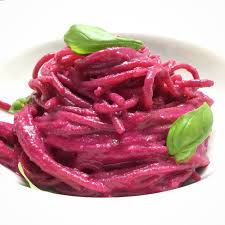 Spaghetti Integrali Con Crema Di Barbabietola Ricette Barbabietola Cibo Etnico