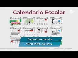 Lunes después de la epifanía. Sep Anuncia Calendario Escolar 2020 2021