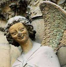 Cathedrale De Reims Sourire De L Ange Ange Gabriel Archanges