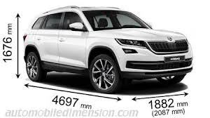 As a large suv, the kodiaq is a substantial car but parking is made easier because there's a huge amount of glass and a tall driving position, so the. Skoda Kodiaq 2021 Dimensions Boot Space And Interior