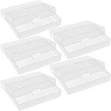 4.9 out of 5 stars. 5 X New Atc Clear Plastic Storage Box Playing Cards Case Business Card Holder Boxes Cases Pack Set Of 5 Buy Online In United Arab Emirates At Desertcart Ae Productid 48032016
