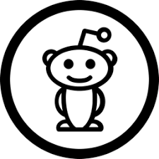 Reddit logo black and white. Reddit Icon Outline Icon Shop Download Free Icons For Commercial Use