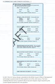 When you write in 'american' on the census, you acknowledge that while our differences are part of us, they don't. Hansi Lo Wang On Twitter 9 One Major Change You Won T See On The 2020census Race Question Is A Combined Race Ethnicity Question Which Census Bureau Researchers Say Could Produce More Accurate Race Ethnicity