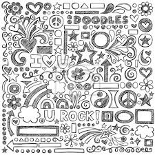 Tu cuaderno y una buena dotación de plumones ¡es todo lo que necesitas! El Cuaderno Incompleto Doodles Elementos De Diseno Vectorial Pinturas Para La Pared Cuadros Combo Entre Incompleto Myloview Es