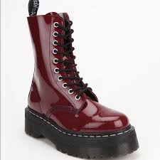 Chelsea boots, rain boots + ankle boots. Dr Martens Shoes Aggy Doc Martens Size 8 Cherry Red Platform Boots Poshmark