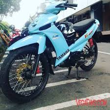Bahkan kini ini masanya tidak lagi hanya memodifikasi saja, melainkan sudah hingga tahapan rancang bangun alias kustom. Modifikasi Vega Zr Road Race Biru Vegafans Com