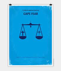 Not the actual poster size. No014 My Cape Fear Minimal Movie Poster Chungkong