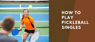 Maybe you would like to learn more about one of these? How To Play Pickleball Singles Rules And Tips For Beginners