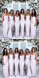 Pink Cheap Long Bridesmaid Dresses Simple Long Bridesmaid Dresses Online Pretty In 2020 Simple Bridesmaid Dresses Mermaid Bridesmaid Dresses Cheap Bridesmaid Dresses