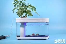 Diatasnya diberi kaca dan disangga menggunakan aquarium yang dibuat dari televisi bekas ini sangat unik. Xiaomi Fish Tank Akuarium Portabel Bertenaga Power Bank