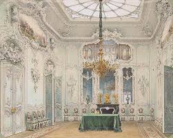 Interiors Of The Winter Palace The Green Dining Room Luigi Premazzi Green Dining Room Winter Palace Palace Interior