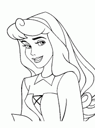 Bella Durmiente Para Colorear