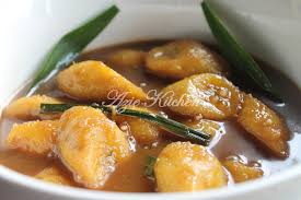 Pisang nangka santan gula nisse/nisan garam daun pandan sagu selamat. Pengat Pisang Raja Dengan Sagu Azie Kitchen