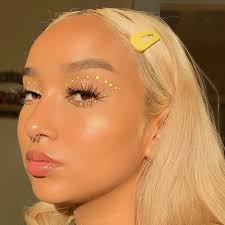 Simple And Fun Makeup Looks To Try While Self Isolating In 2020 Rave Makeup Yellow Makeup Makeup Looks Tutorial