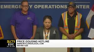 St. Lucie County evening Milton briefing: PSL issues boil water notice