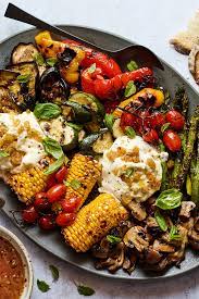 Sweet And Spicy Grilled Vegetables With Burrata Recipe Recipe Nyt Cooking Recipes Vegetable Recipes