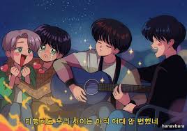 Hiatus on twitter steamy do not repost taehyung bts v. Image About Bts In Adorable Art By ð–§· B êœ›e A Rr