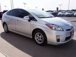 Columbus drivers know the toyota prius gets great mpg, but it's now safer than ever. 2010 Classic Silver Metallic Toyota Prius Cars Theeagle Com