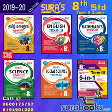 Sura S 8th Std Term 3 Guides In English And Tamil Medium Snack Recipes Pop Tarts Pops Cereal Box
