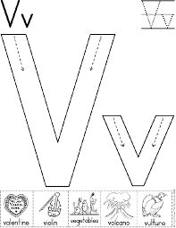 Template Alphabet Preschool Alphabet Worksheets Preschool Letter V Worksheets